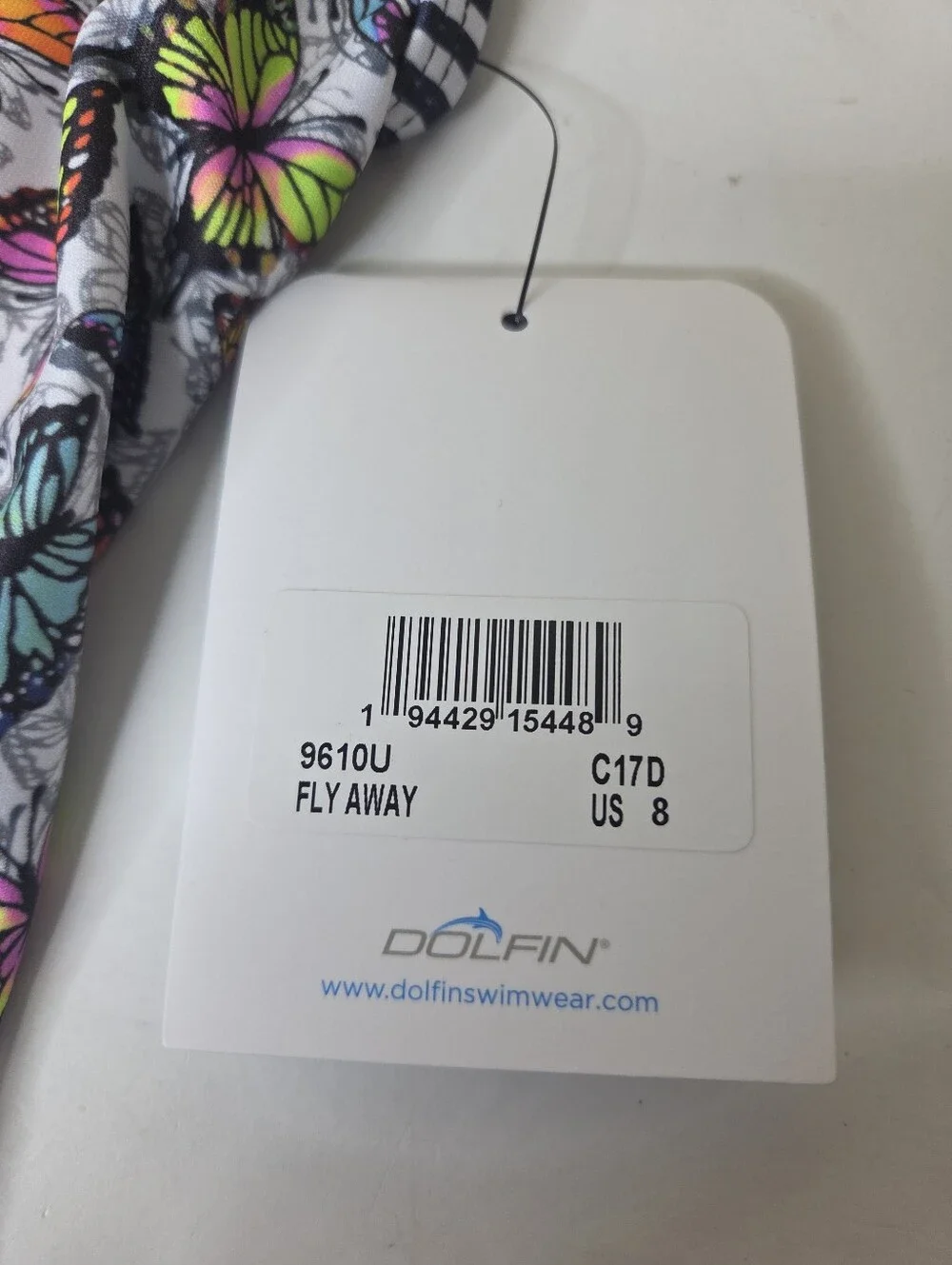Dolphin Uglies Fly Away Girls Keyhole Back Swimsuit Size 8 NWT